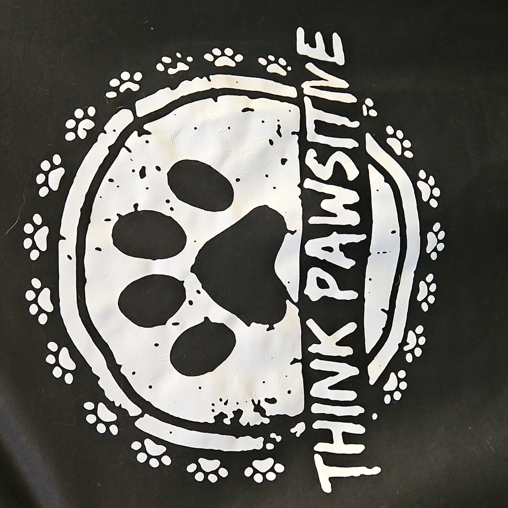 Black Think Pawsitive Sweatshirt - L - Picture 2 of 3